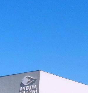 ein Gebäude mit einem blauen Himmel im Hintergrund