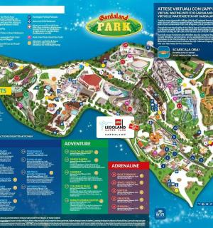 迪士尼乐园度假村地图