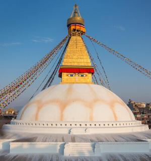 a large building with a tower on top of it