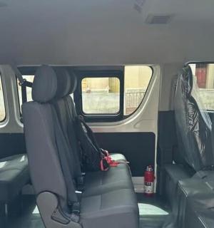 a back seat of a van with the back seatservationangering