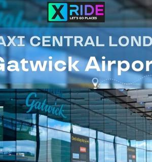 a sign for the tax central london gatwick airport