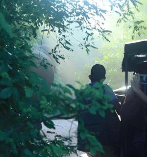 a group of people riding in the back of a truck