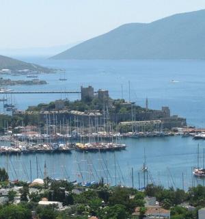 a harbor filled with lots of boats in the water