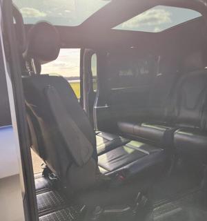 an open door of a vehicle with the door open