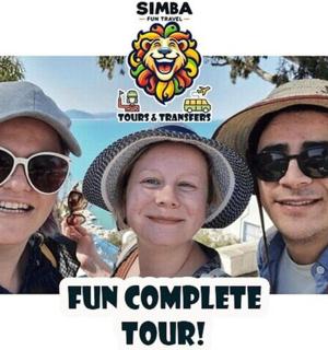 a group of three people wearing hats and sunglasses