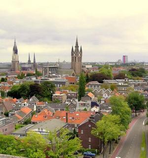 城市建筑和街道景观