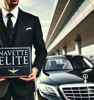 muž v obleku držící krabici před autem