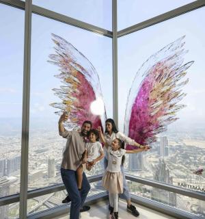 一群长着翅膀的天空斗士