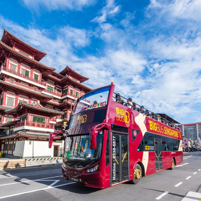 新加坡隨上隨下露天觀光巴士之旅－Booking.com
