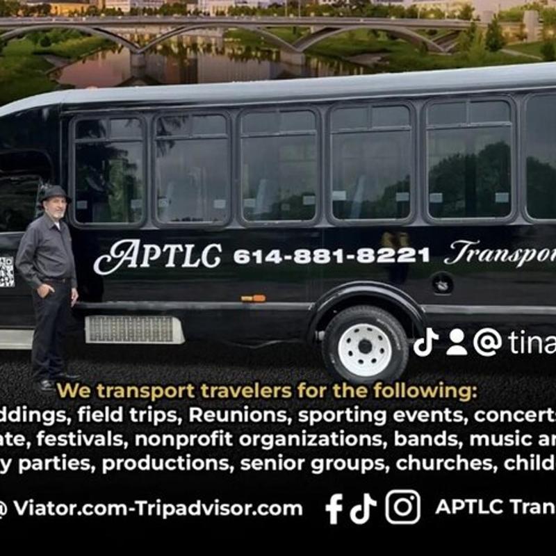 a man standing in front of a bus