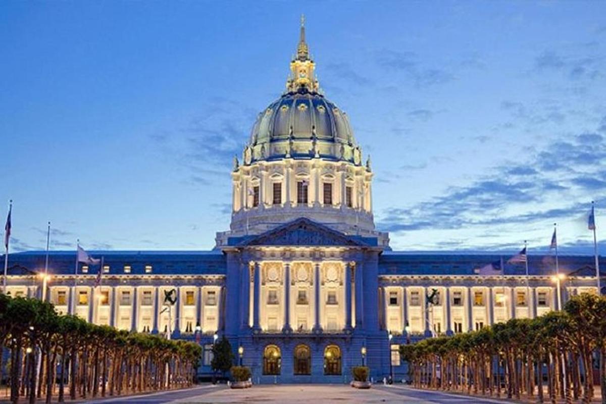 a large building with a domed building