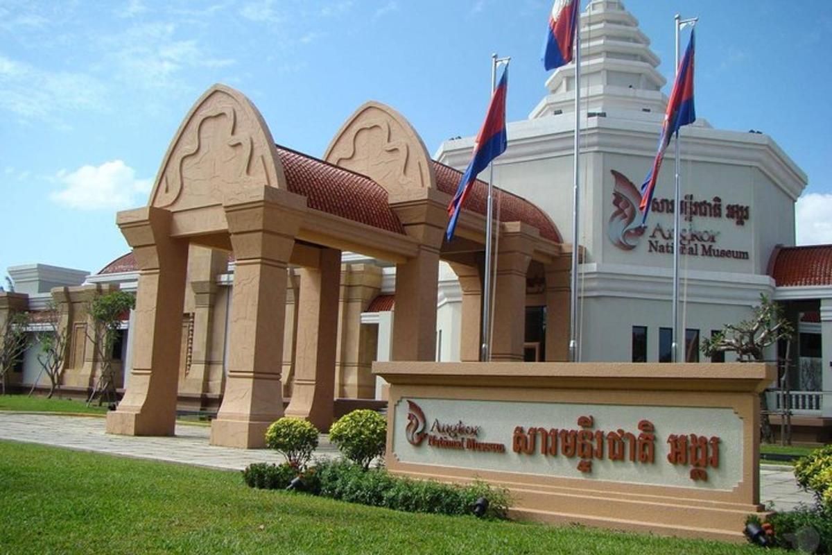 a building with a sign in front of it