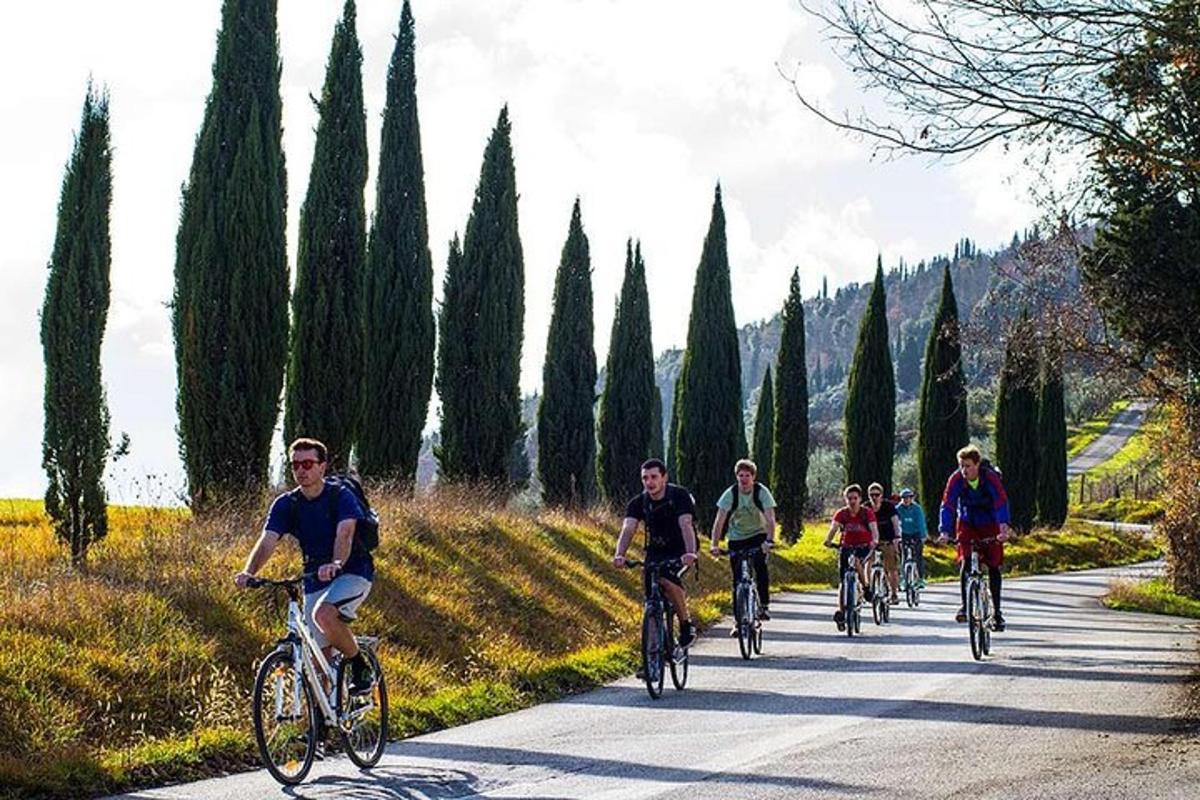 skupina ľudí jazdiacich na bicykloch po ceste