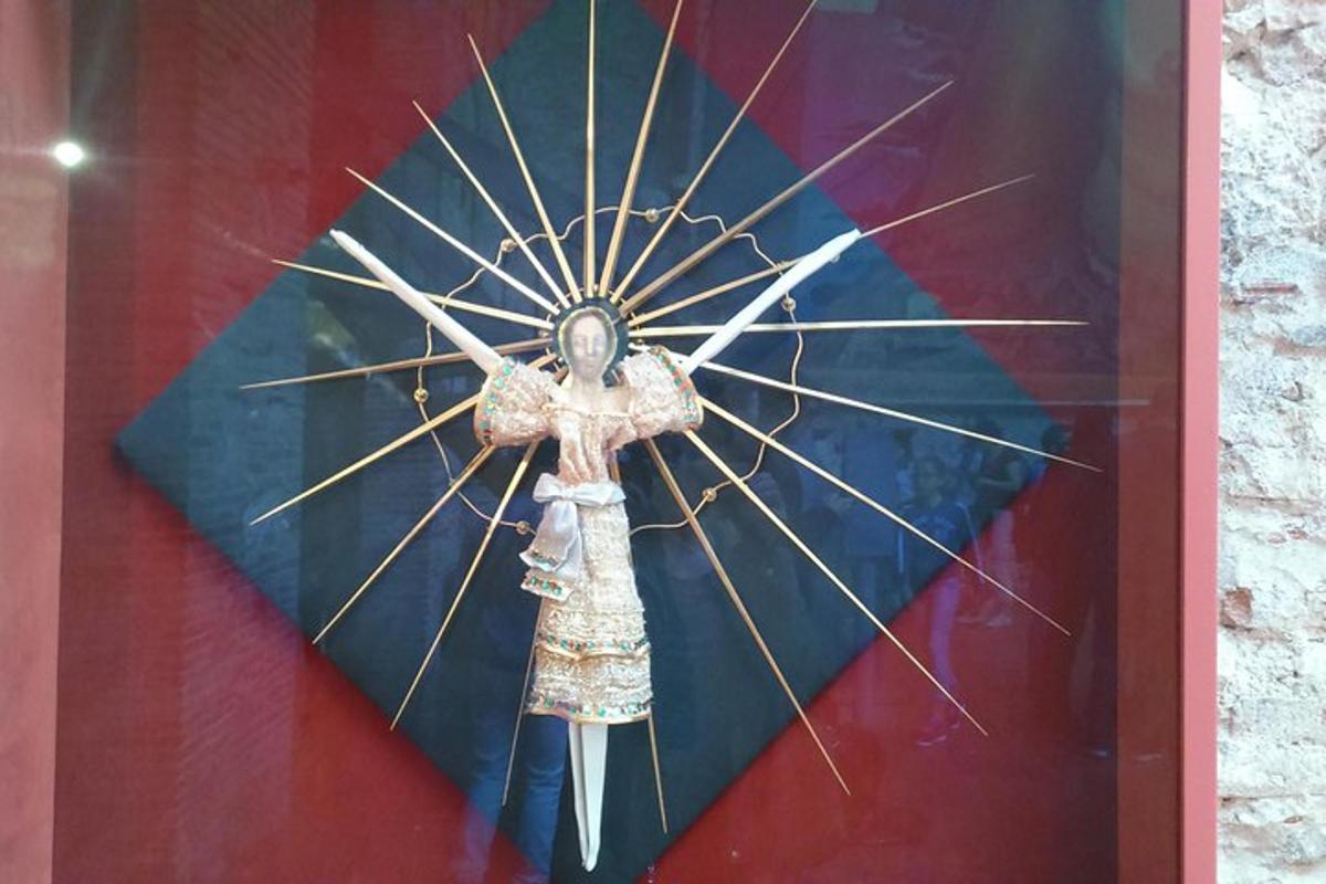 a painting of a woman holding an umbrella