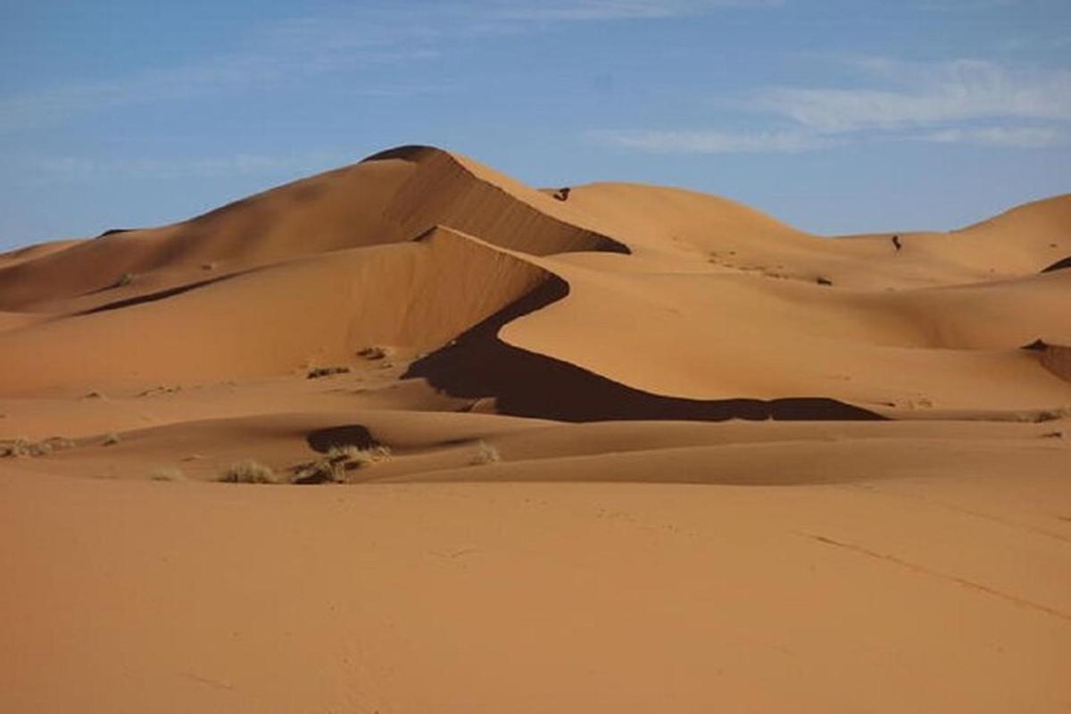 a pile of sand in the desert