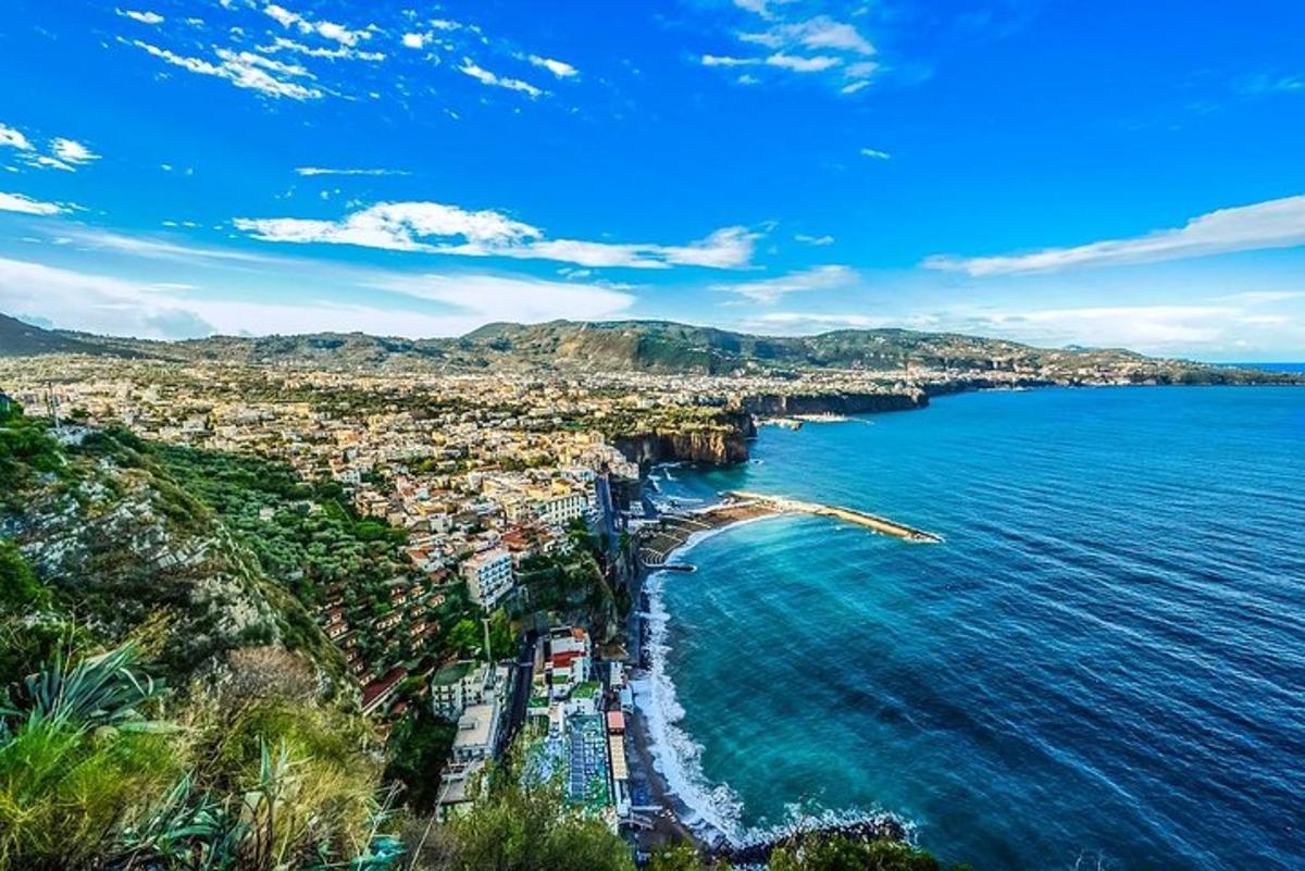 an aerial view of a beach and the ocean