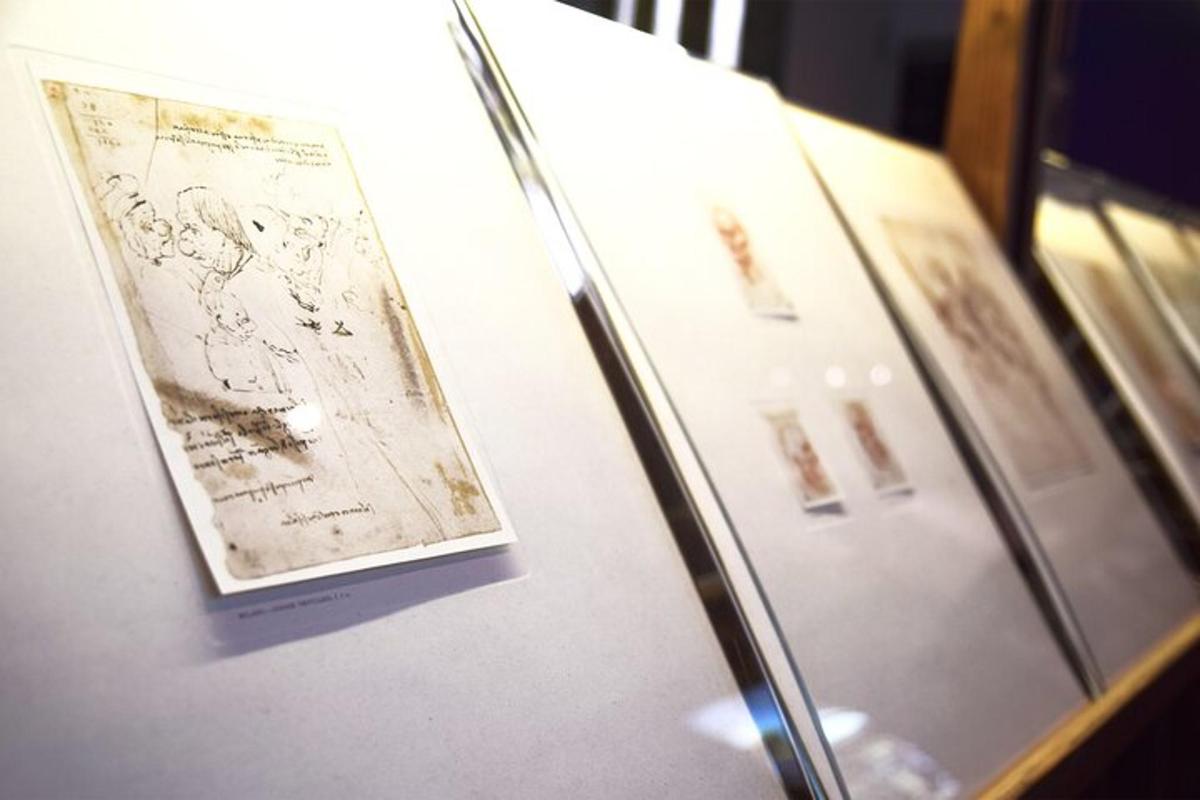 a refrigerator with a map on the side of it