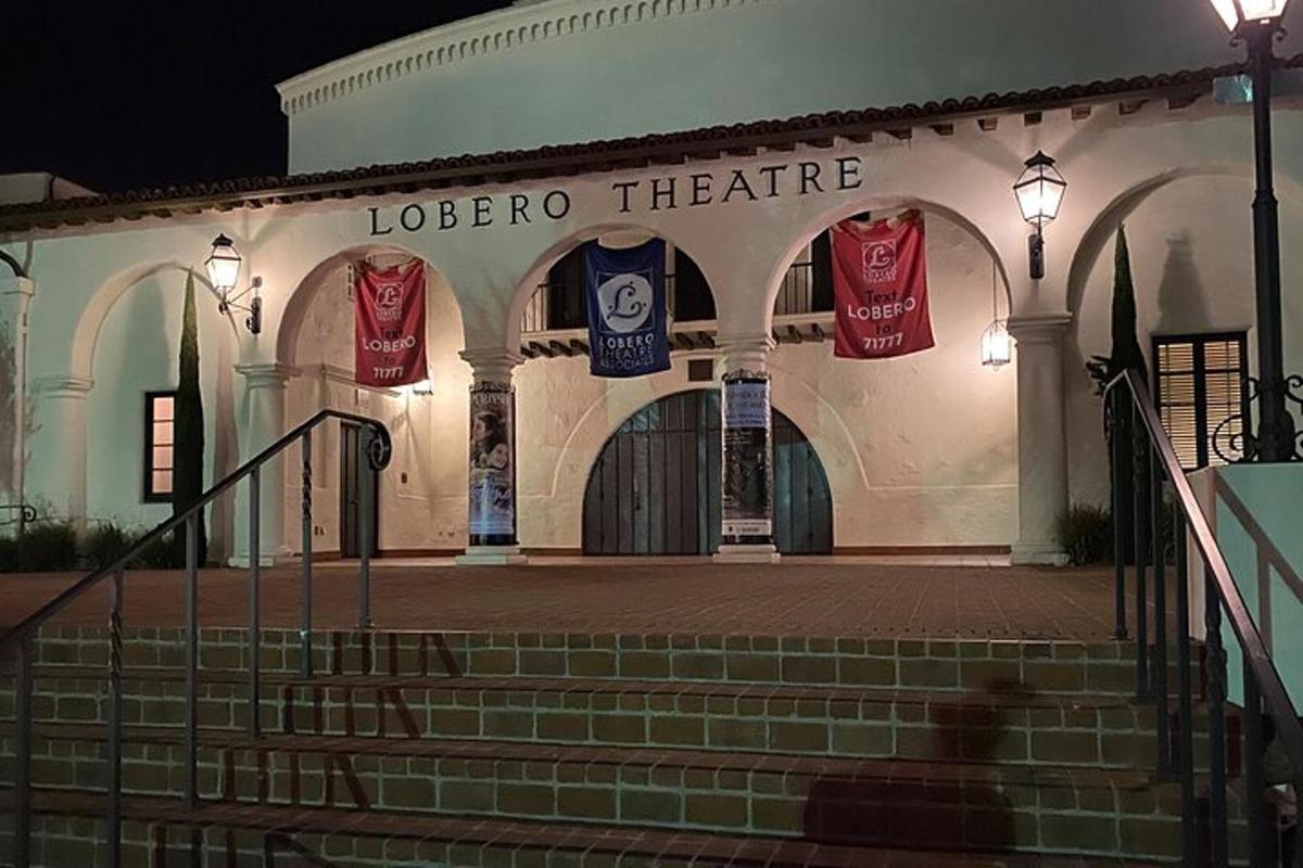 a building with signs on the side of it