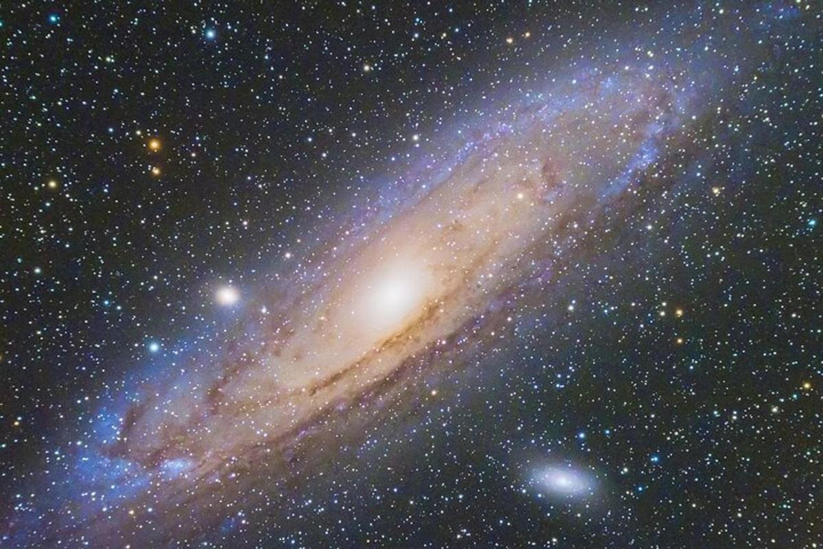 a spiral galaxy in the universe