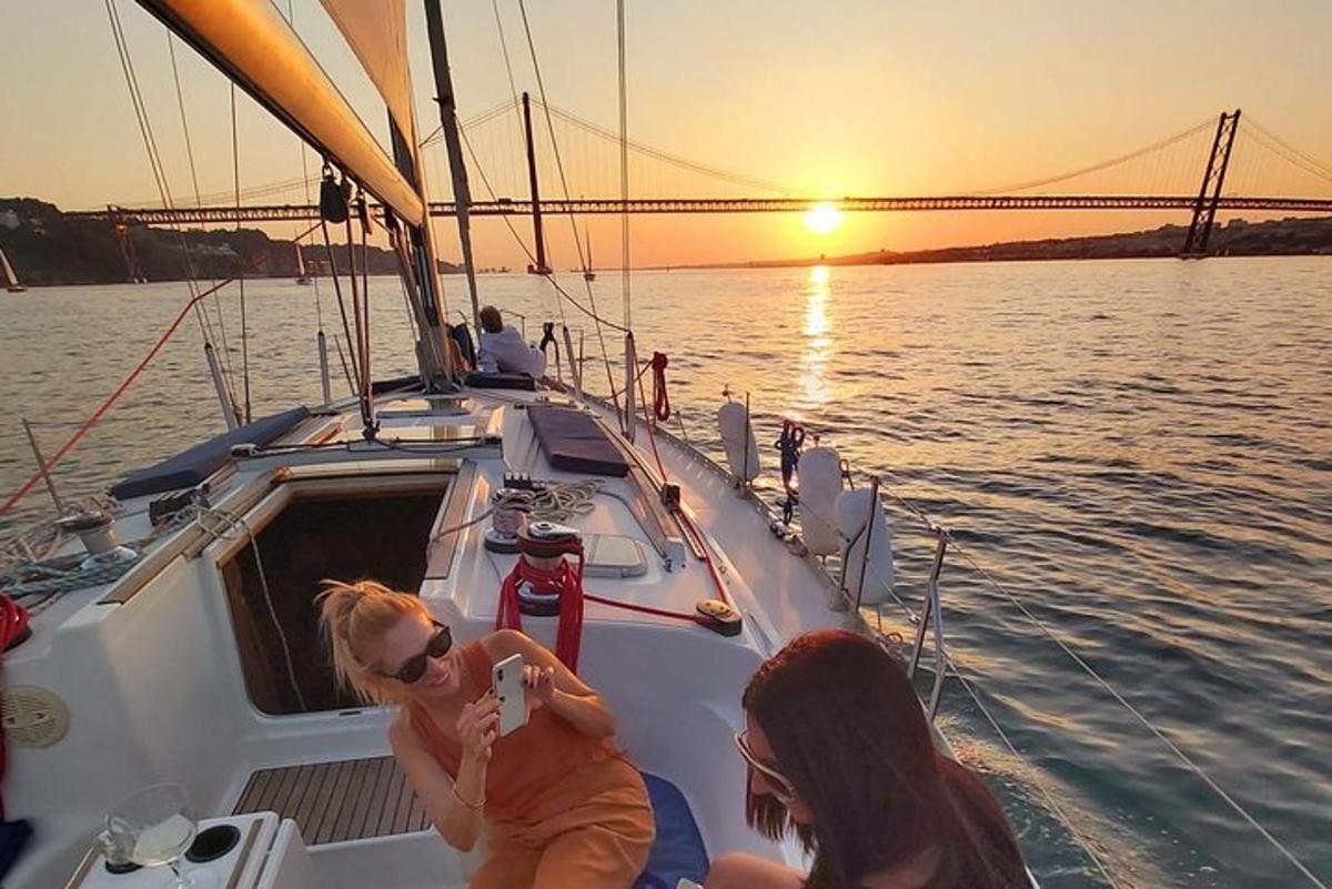 a group of people on a boat in the water