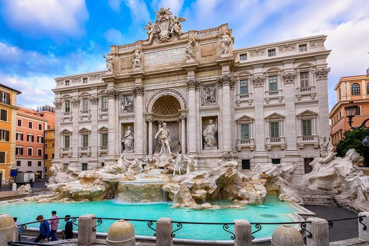 a building with a fountain in front of a building