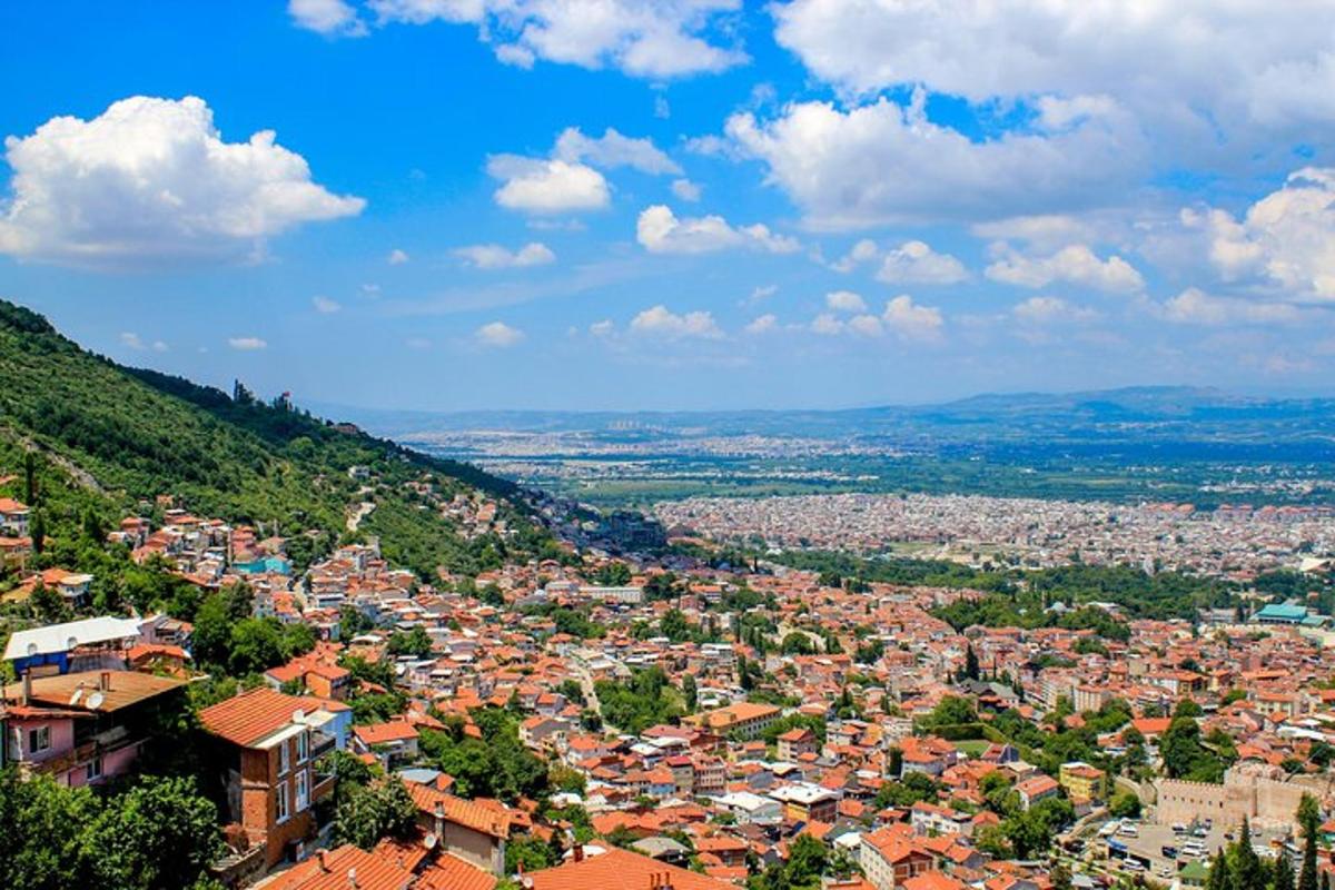 binaların bulunduğu bir şehrin havadan görünümü