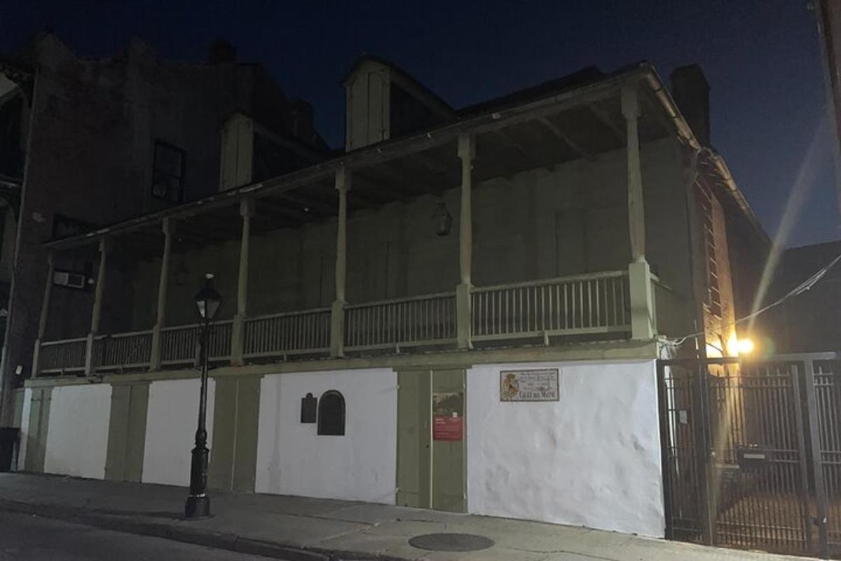 a building with a balcony on the side of it