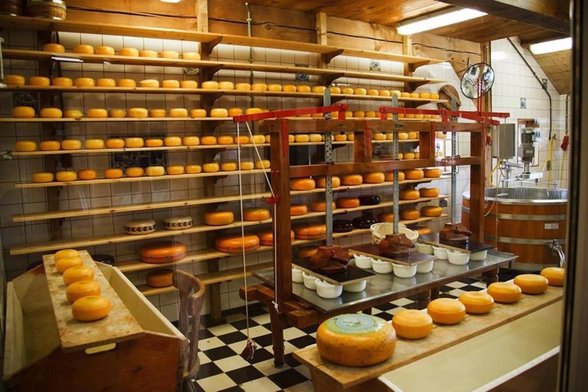dapur dengan sekumpulan donat dipamerkan