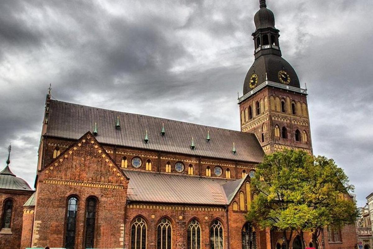 a large building with a clock tower on top of it