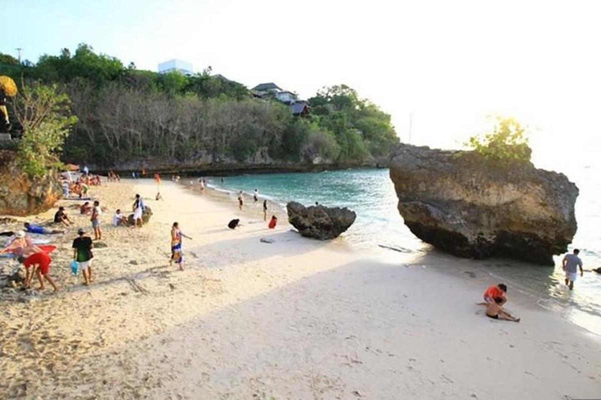 skupina ljudi na plaži blizu vode