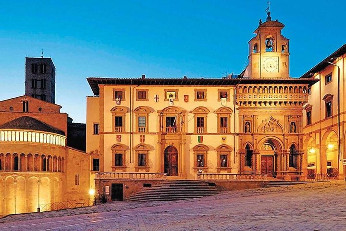 a large building with a clock tower on top of it