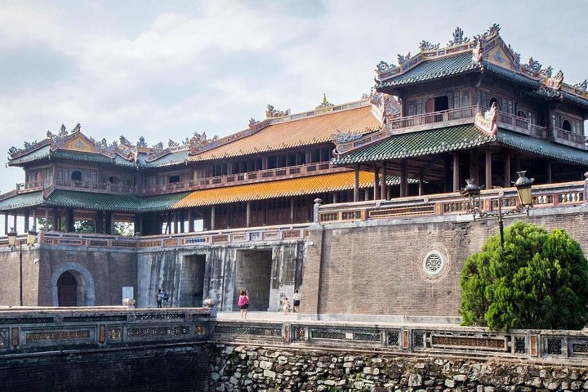a large building next to a body of water