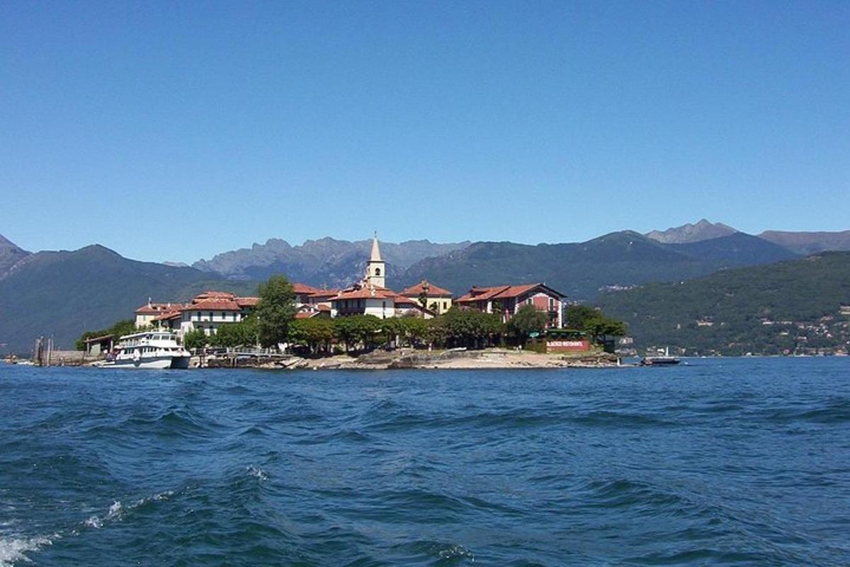 a small island in the middle of a body of water