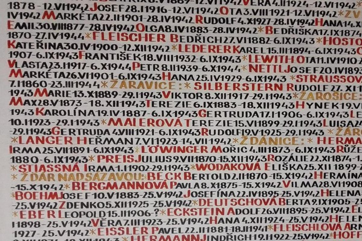 una pila di numeri di diversi colori su un muro