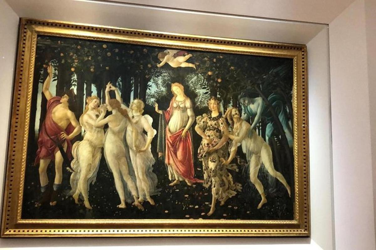 一幅画中的一群人的画