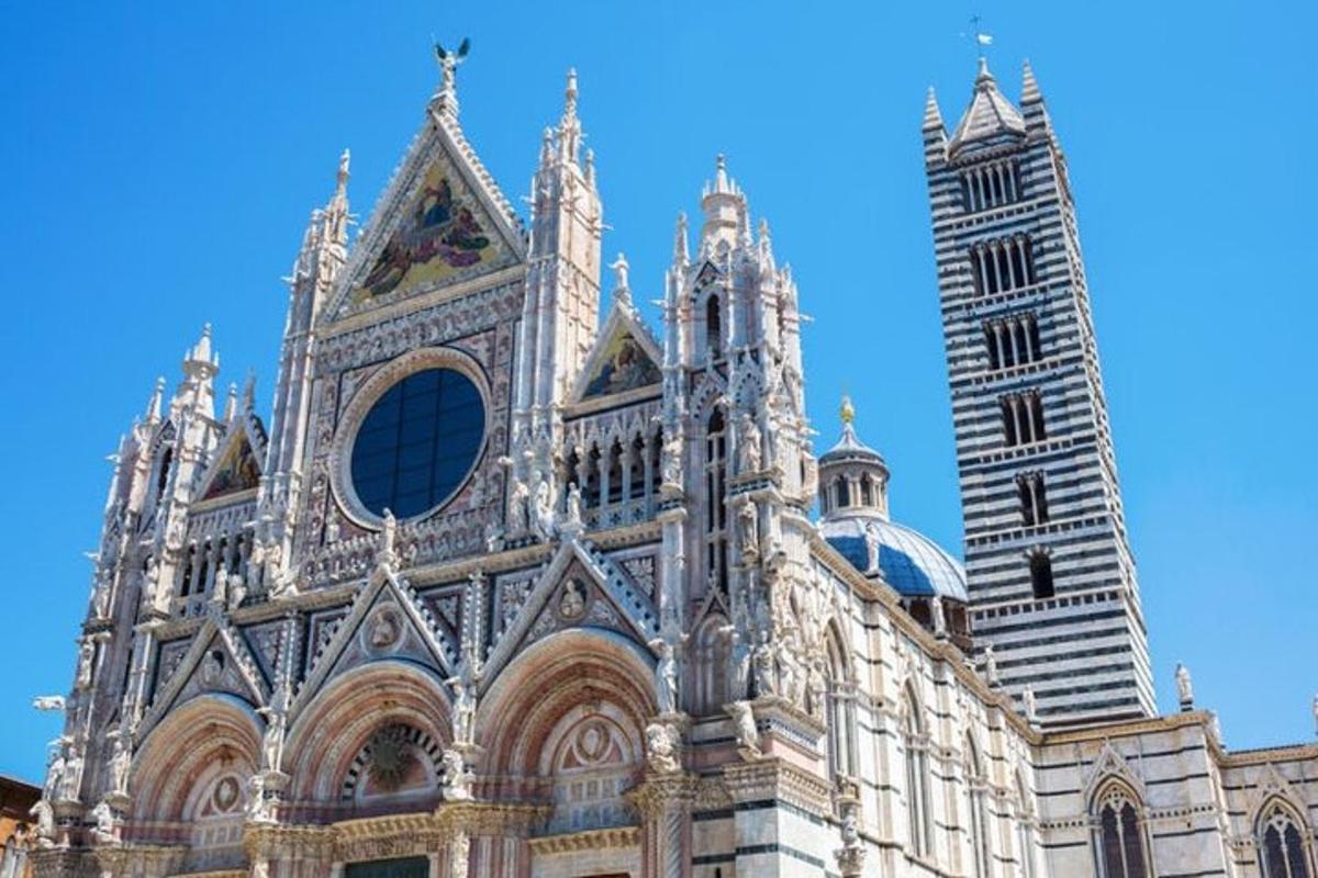 a large cathedral with a blue sky in the background