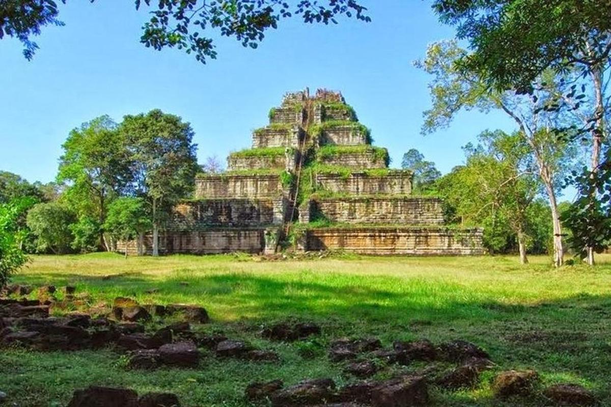 chrám v ruinách chrámu Ta Prohm