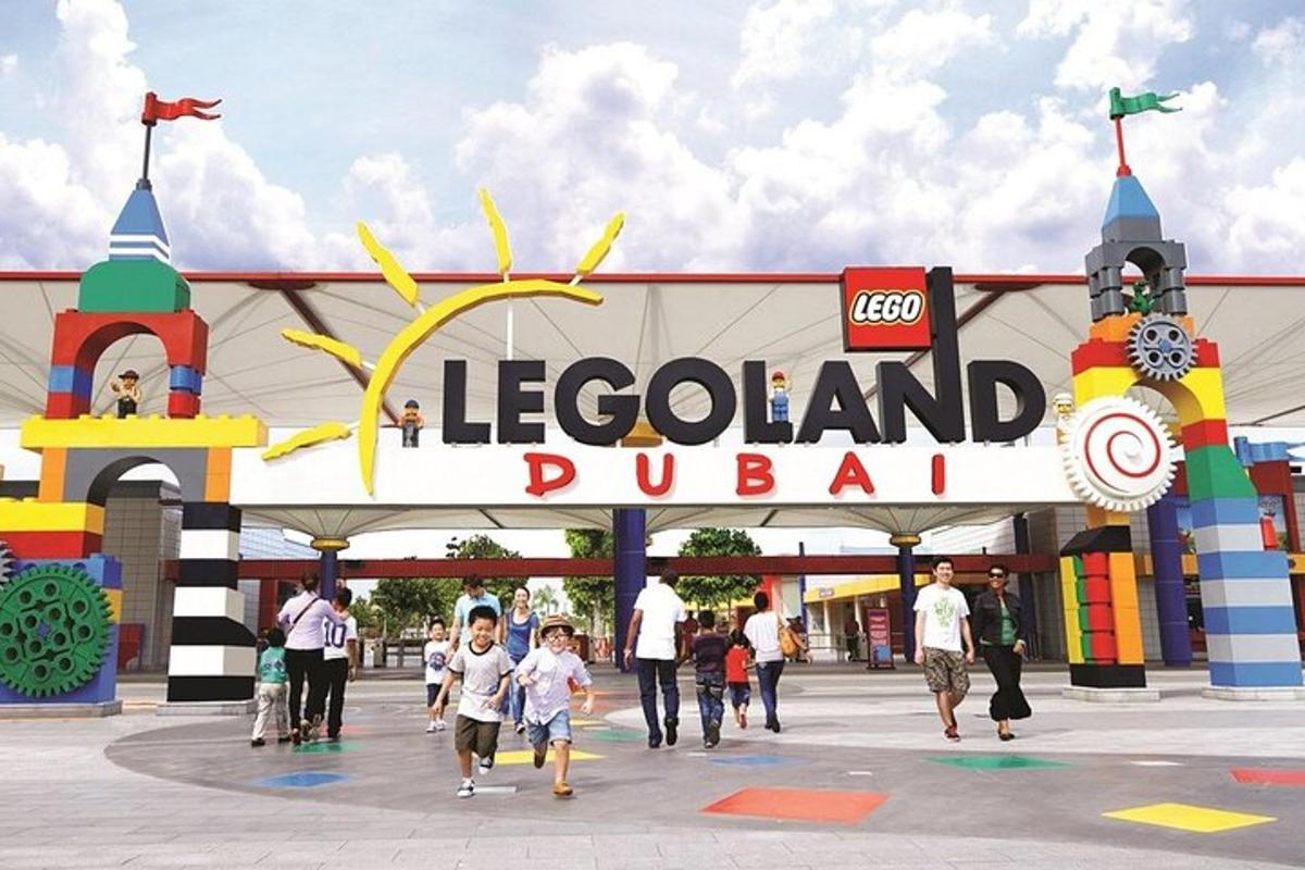 wizualizacja parku rozrywki Legoland w Dubaju