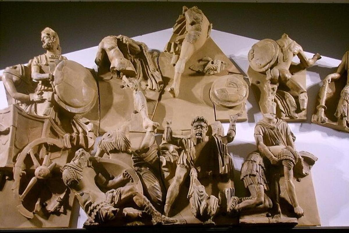 una statua di animismo