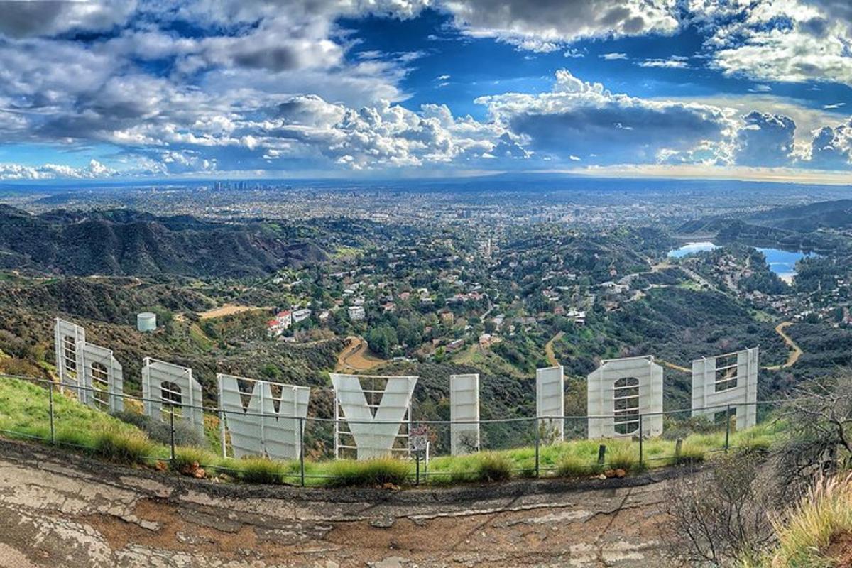 a view of a city from the top of a mountain