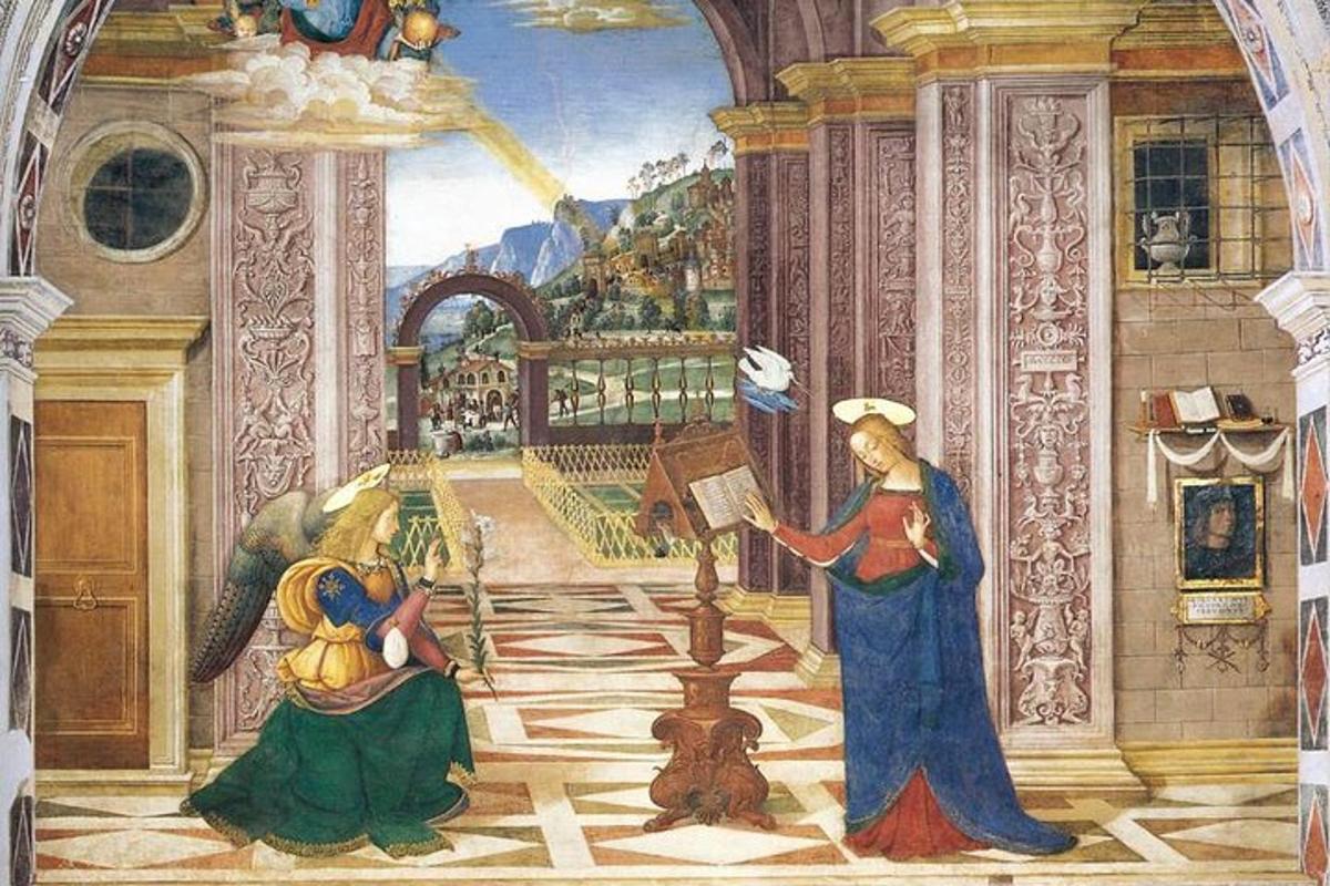 isang painting ng dalawang babae sa isang kwarto