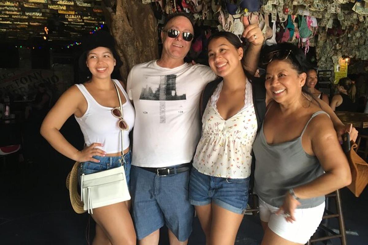 a group of people posing for a picture