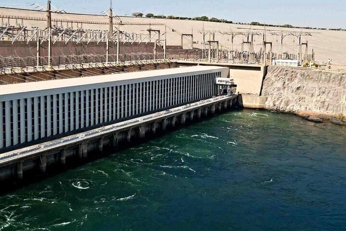 pemandangan empangan badan air