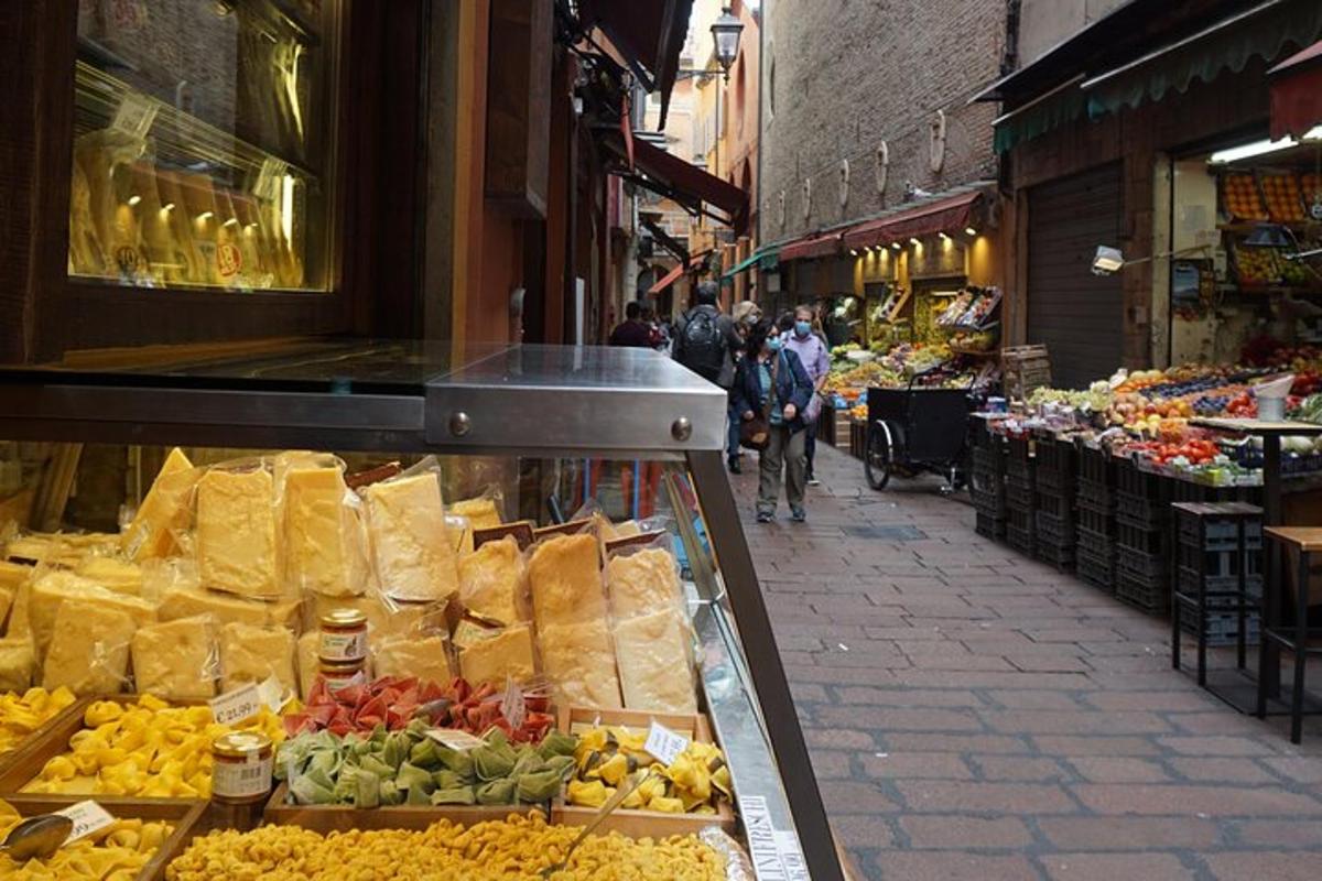 a market with a bunch of fruits and vegetables on a street