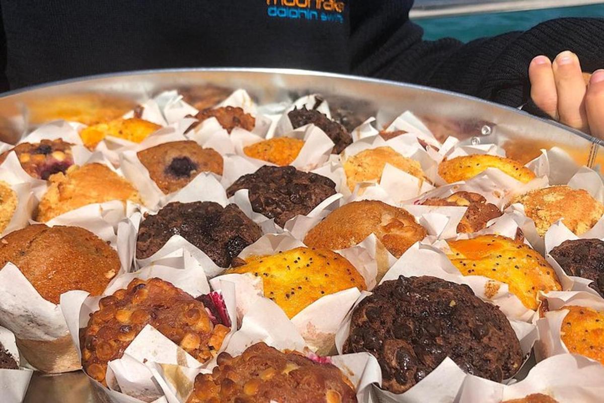 a pan of food with meatballs and other foods