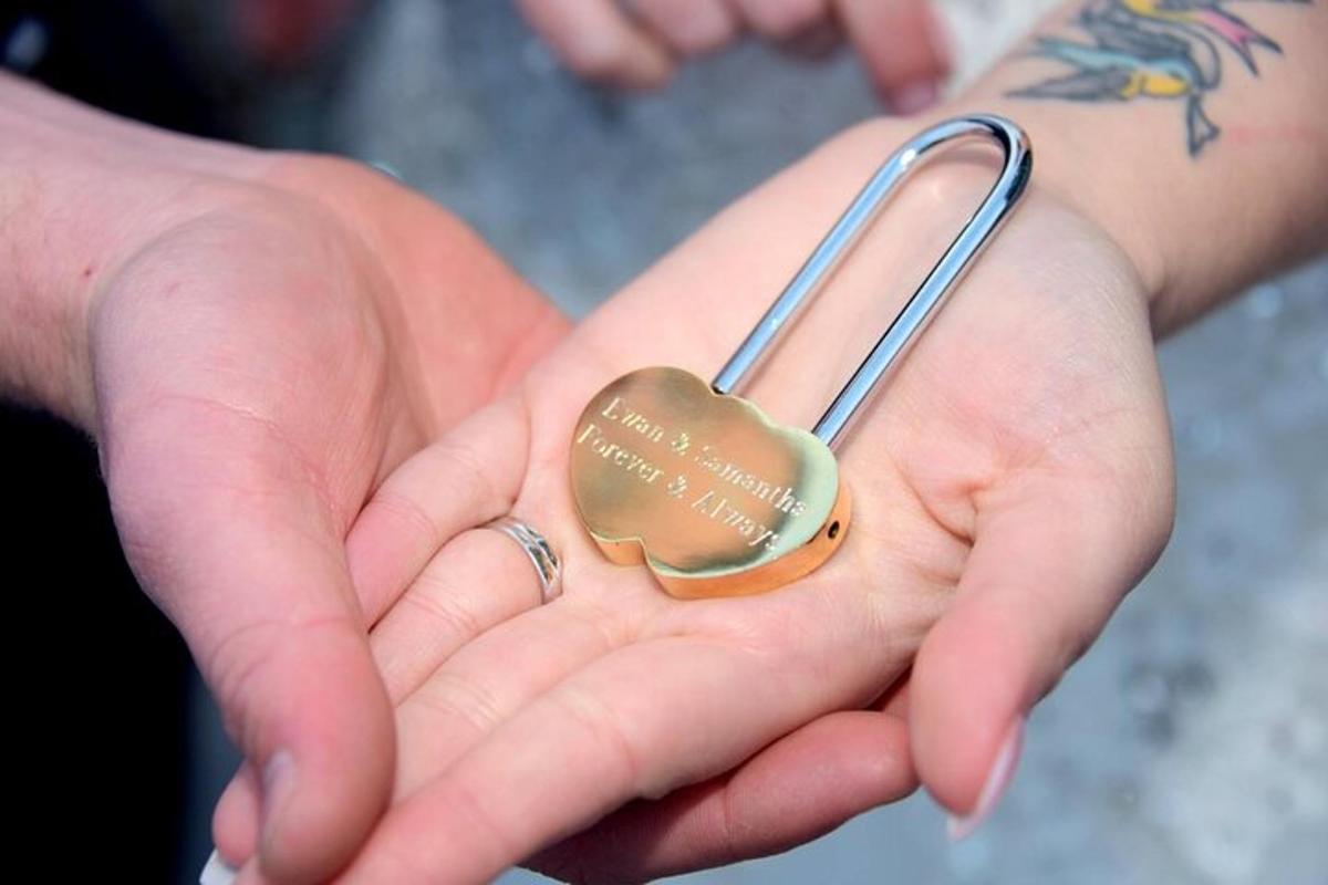 a person holding a heart shaped object in their hands