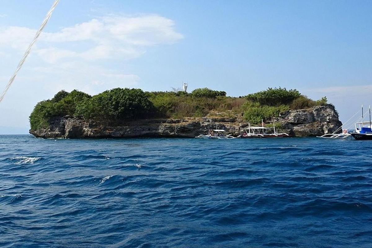 una pequeña isla en medio del agua