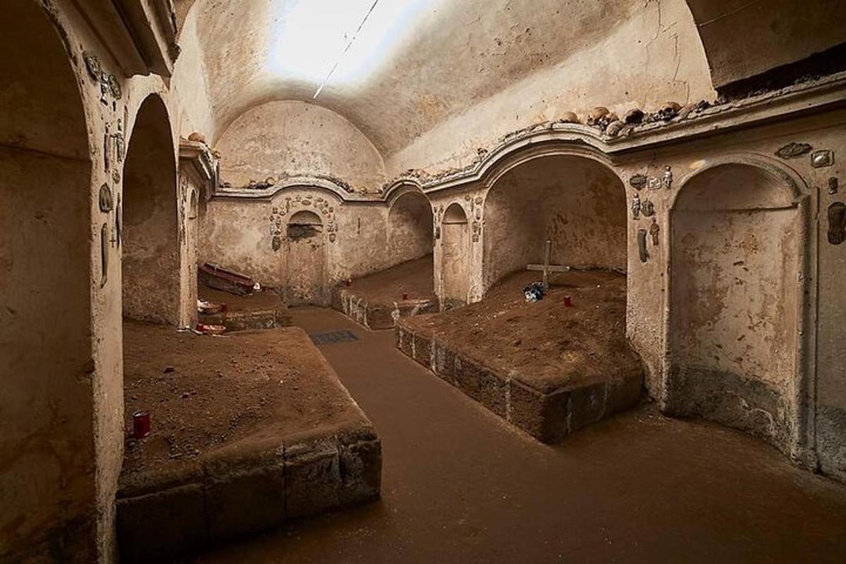 an old dirty room with some water in it