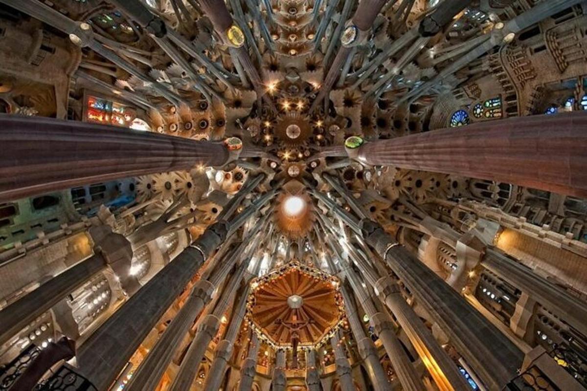 una vista del techo de un edificio