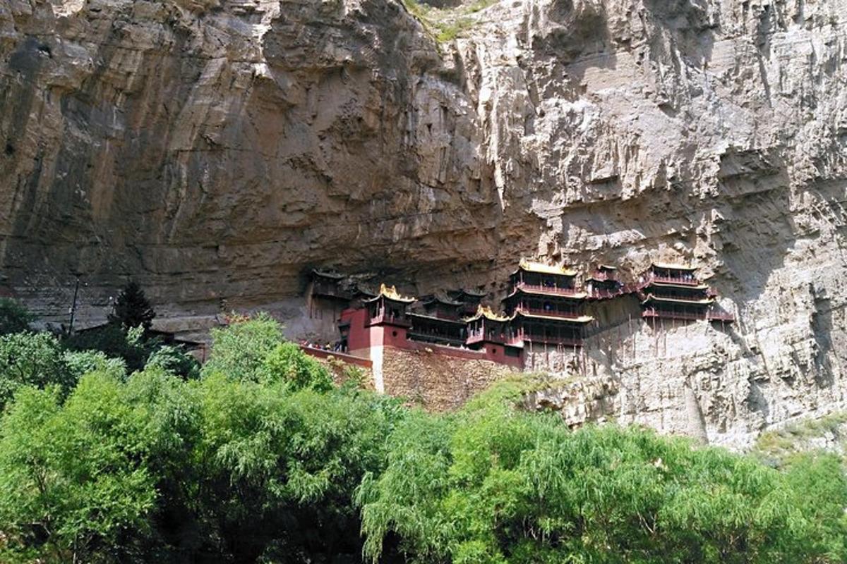 a building built into the side of a mountain